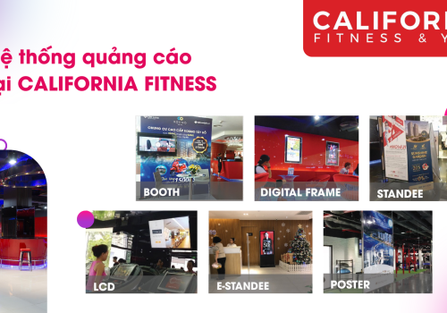 Quảng cáo California Fitness: kênh truyền thông vàng để chạm đến khách hàng cao cấp